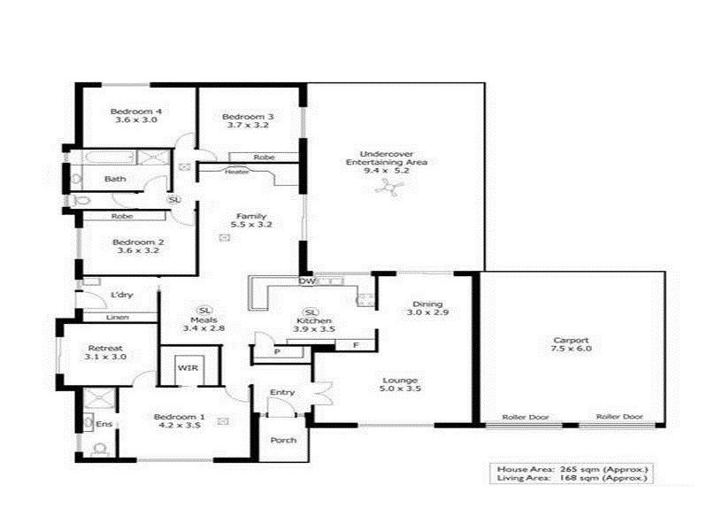 19 Kara Crescent, Gulfview Heights SA 5096 Floorplan