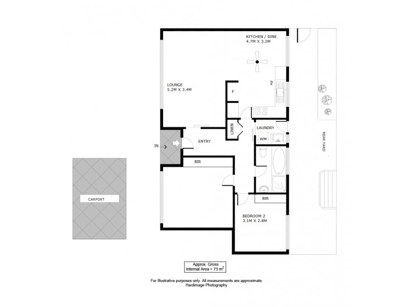 2/413 Morphett Road, Oaklands Park SA 5046 Floorplan