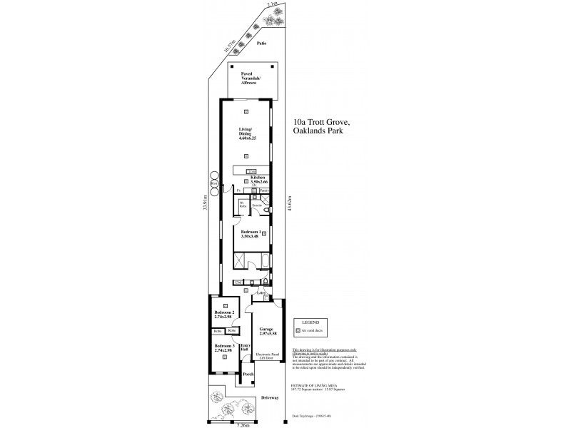 10A Trott Grove, Oaklands Park SA 5046 Floorplan