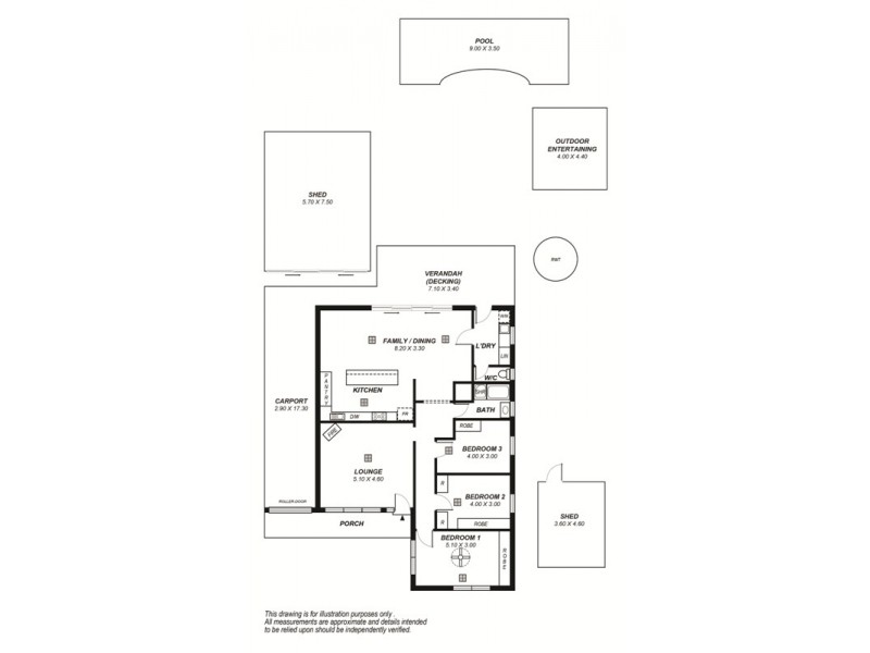 16 Kurrajong Place, Seacombe Gardens SA 5047 Floorplan