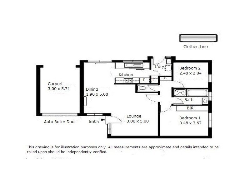 12/14 Mary Street, Mitchell Park SA 5043 Floorplan