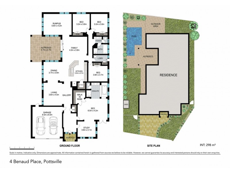 4 Benaud Place, Pottsville NSW 2489 Floorplan