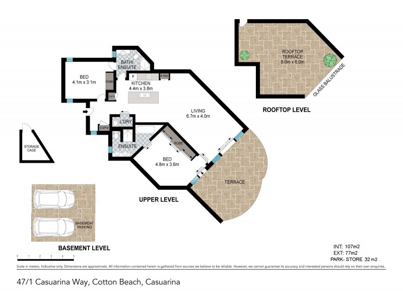 47/685 Casuarina Way, Casuarina NSW 2487 Floorplan
