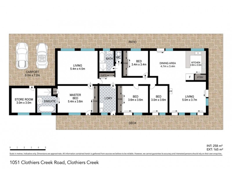 1051 Clothiers Creek Road, Clothiers Creek NSW 2484 Floorplan