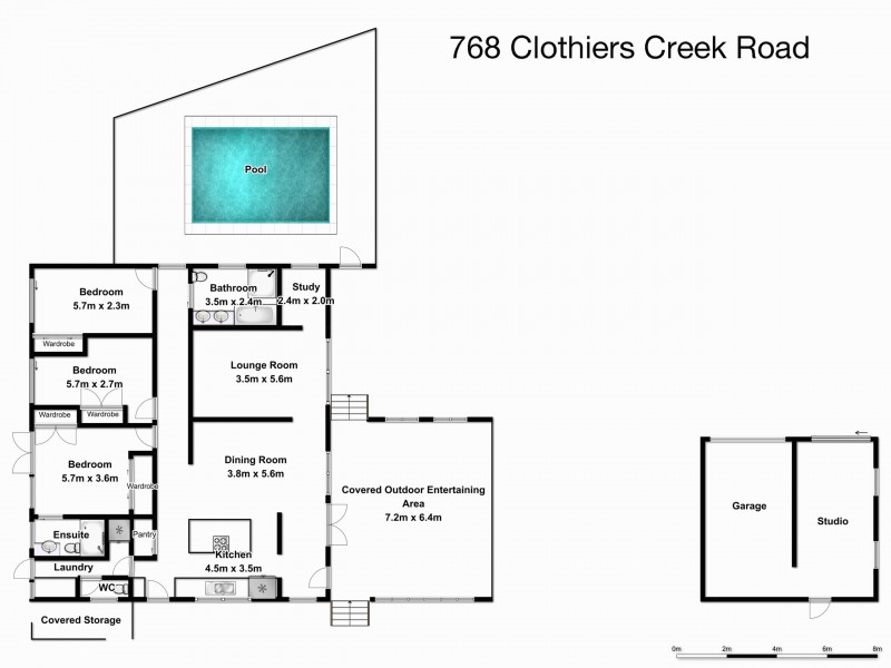 768 Clothiers Creek Road, Clothiers Creek NSW 2484 Floorplan