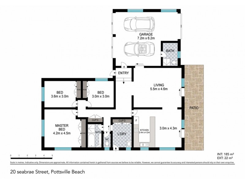 20 Seabrae Court, Pottsville NSW 2489 Floorplan