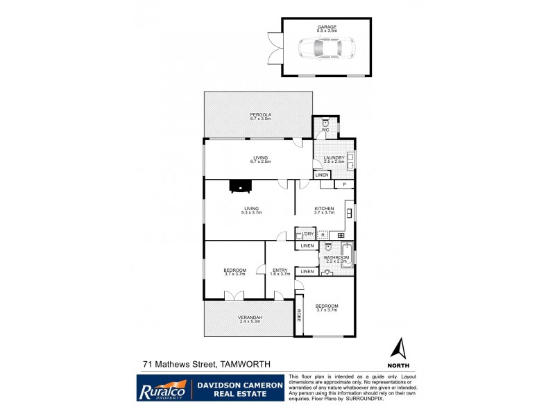 71 Mathews Street, Tamworth NSW 2340 Floorplan