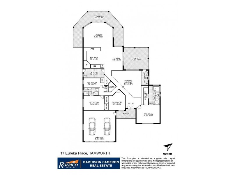 17 Eureka Place, Tamworth NSW 2340 Floorplan