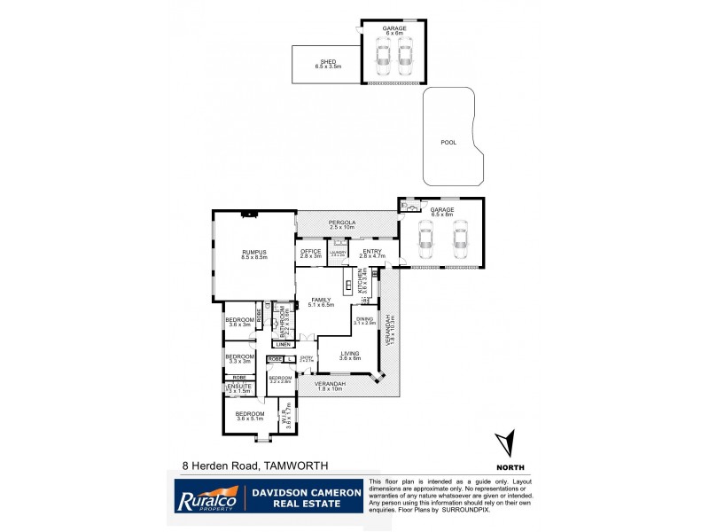 8 Herden Road, Tamworth NSW 2340 Floorplan