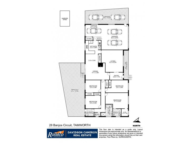 28 Banjos Circuit, Tamworth NSW 2340 Floorplan