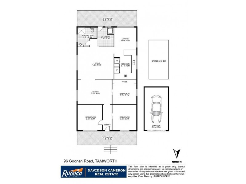 96 Goonan Street, Tamworth NSW 2340 Floorplan