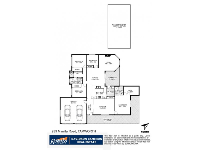 935A Manilla Road, Tamworth NSW 2340 Floorplan