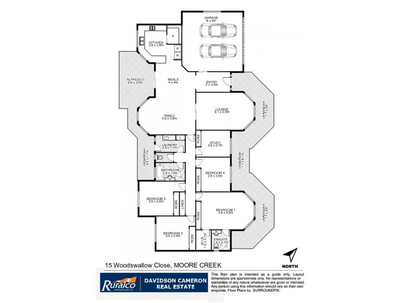 15 Woodswallow Close, Tamworth NSW 2340 Floorplan