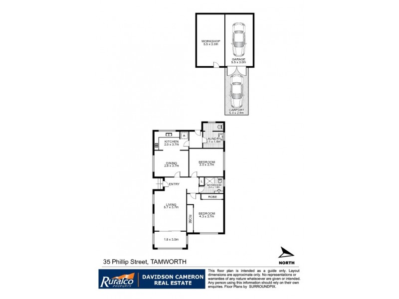 35 Phillip Street, Tamworth NSW 2340 Floorplan