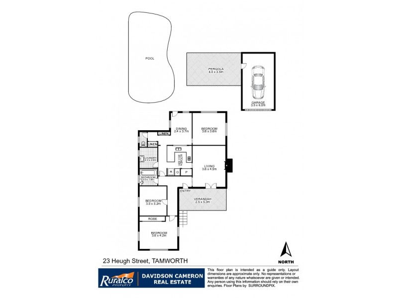 23 Heugh Street, Tamworth NSW 2340 Floorplan