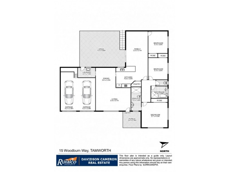 15 Woodburn Way, Tamworth NSW 2340 Floorplan