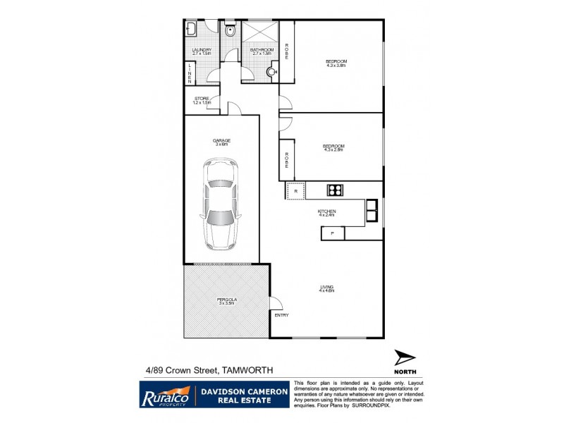 4/89 Crown Street, Tamworth NSW 2340 Floorplan