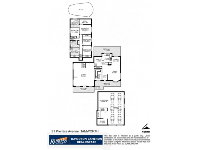31 Prentice Avenue, Tamworth NSW 2340 Floorplan