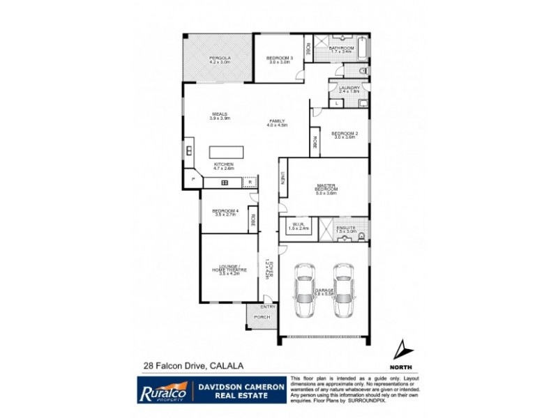 28 Falcon Drive, Tamworth NSW 2340 Floorplan