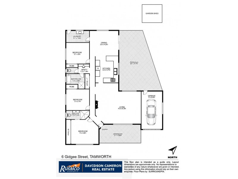 6 Gidgee Street, Tamworth NSW 2340 Floorplan