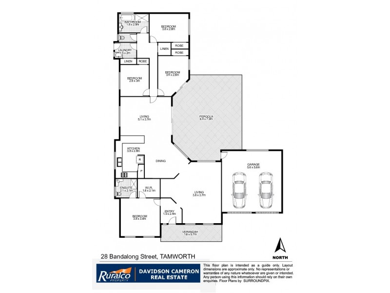 28 Bandalong Street, Tamworth NSW 2340 Floorplan