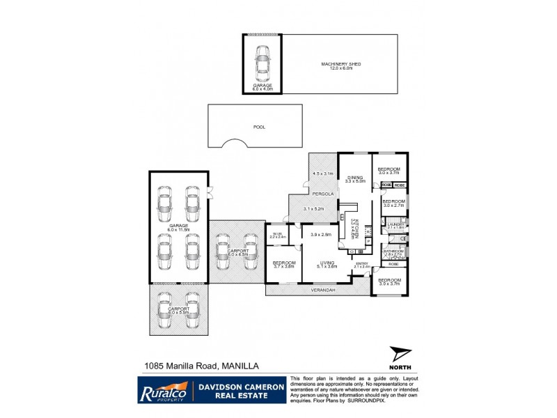 1085 Manilla Road, Tamworth NSW 2340 Floorplan