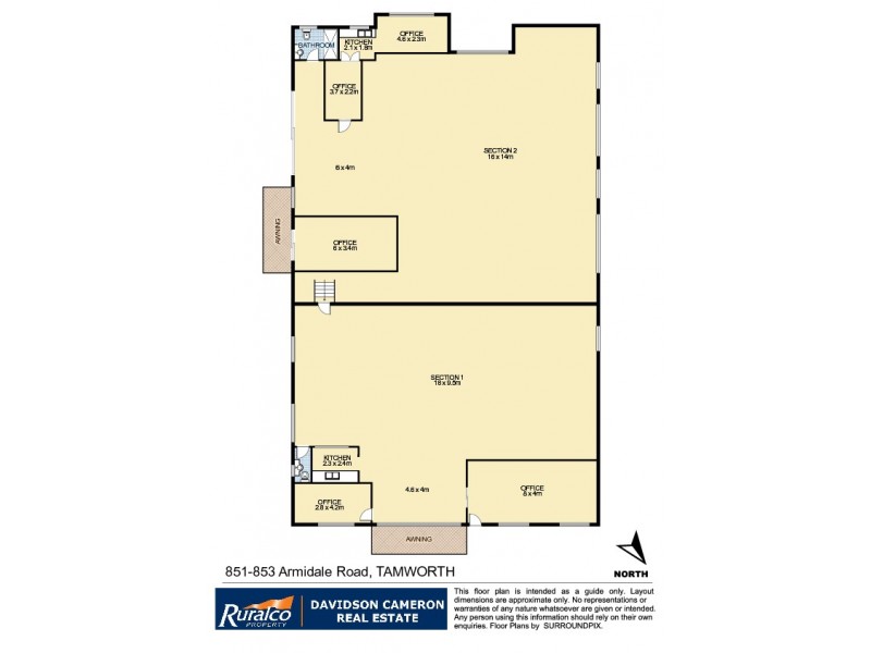 851 – 853 Armidale Road, Tamworth NSW 2340 Floorplan