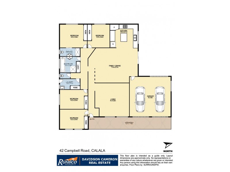 42 Campbell Road, Tamworth NSW 2340 Floorplan