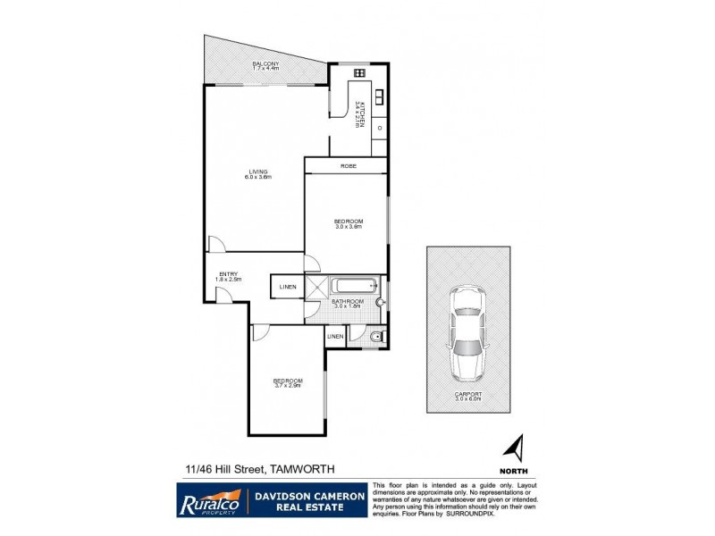 11/46-48 Hill Street, Tamworth NSW 2340 Floorplan