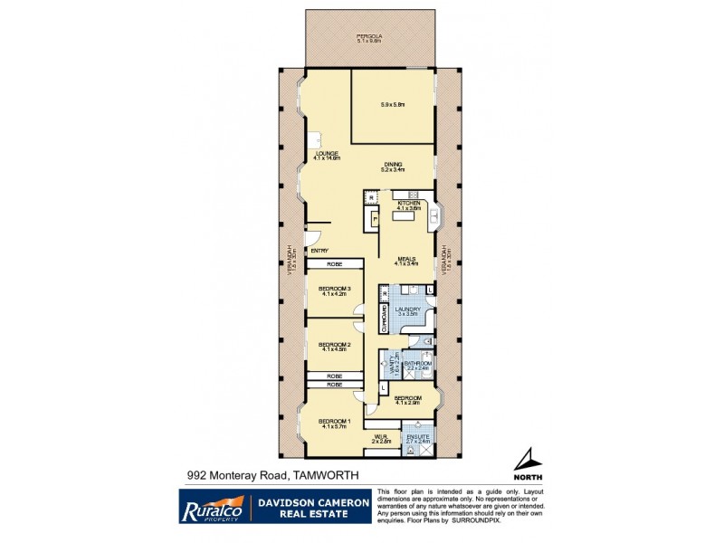Terryvale 992 Monteray Road, Tamworth NSW 2340 Floorplan