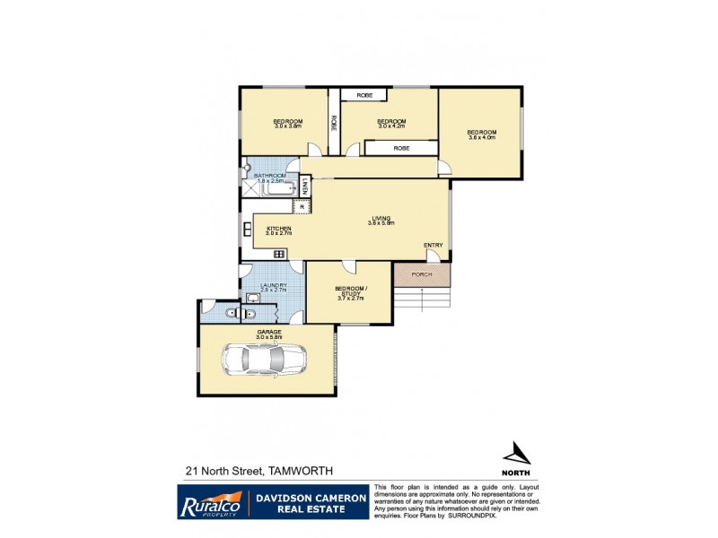 21 North Street, Tamworth NSW 2340 Floorplan