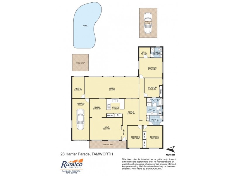 28 Harrier Parade, Tamworth NSW 2340 Floorplan