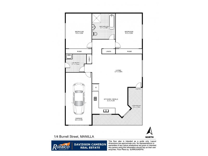 1/4 Burrell Street, Manilla NSW 2346