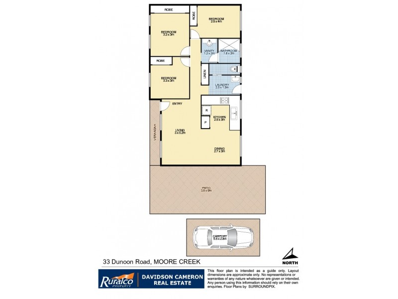 33 Dunoon Road, Tamworth NSW 2340 Floorplan
