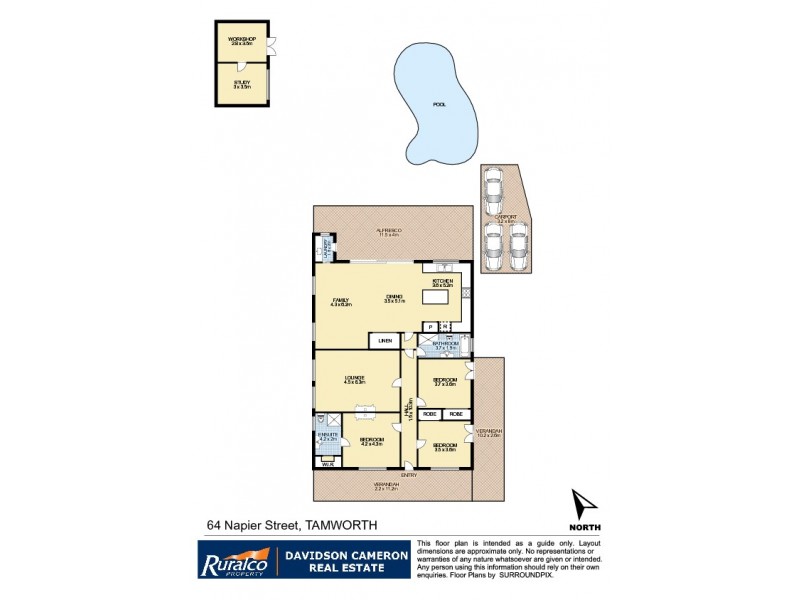 64 Napier Street, Tamworth NSW 2340 Floorplan