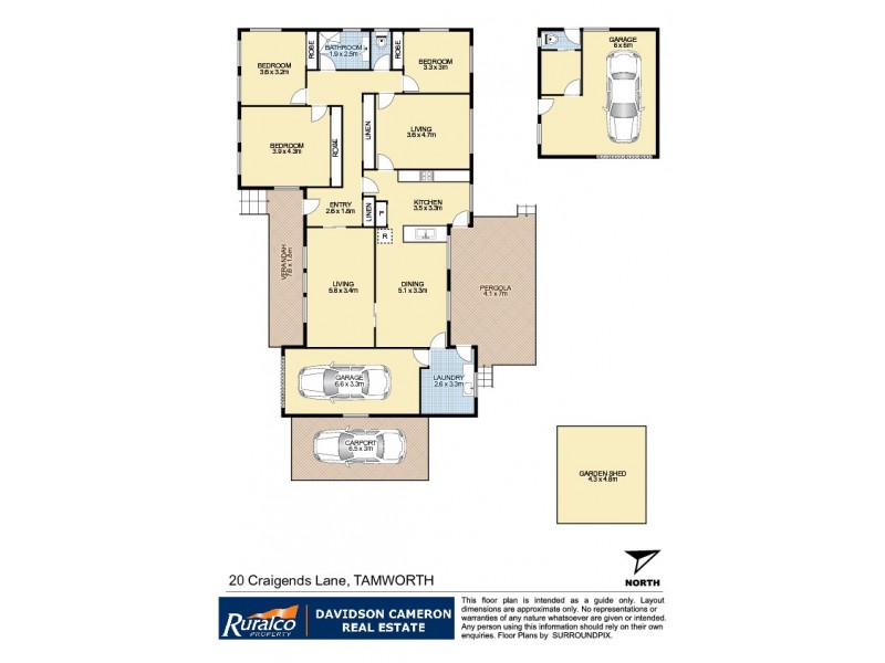 20 Craigends Lane, Tamworth NSW 2340 Floorplan