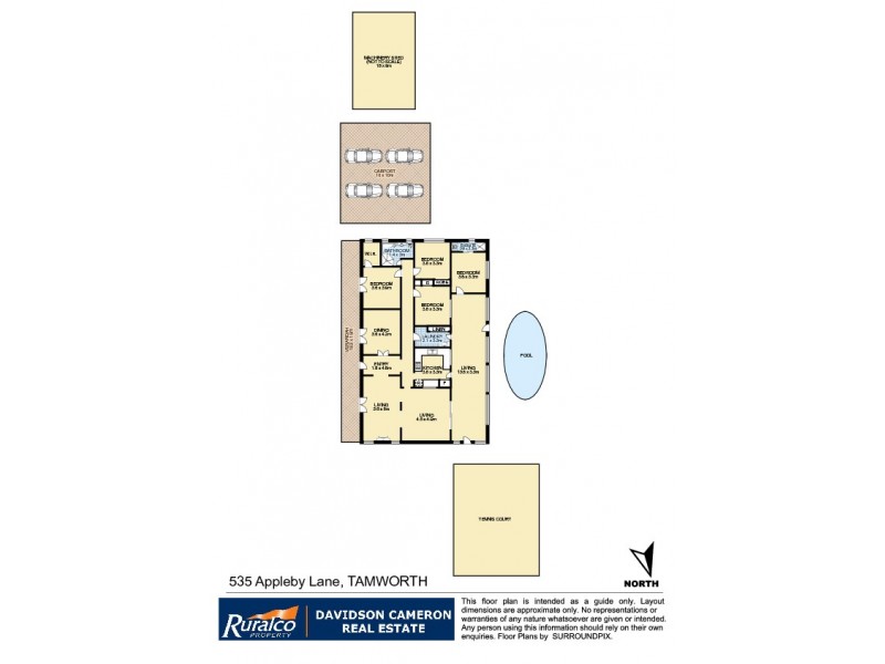 535 Appleby Lane, Tamworth NSW 2340 Floorplan