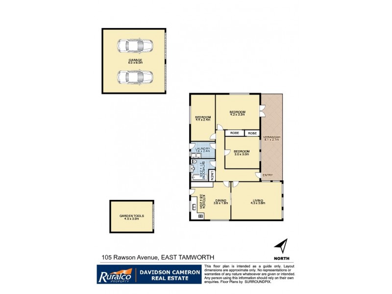 105 Rawson Avenue, Tamworth NSW 2340 Floorplan