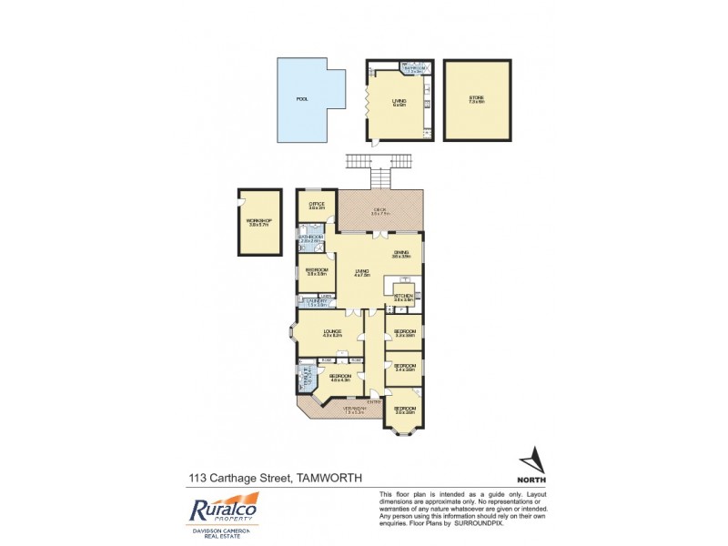 113 Carthage Street, Tamworth NSW 2340 Floorplan