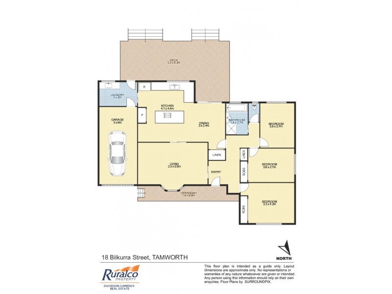 18 Bilkurra Street, Tamworth NSW 2340 Floorplan