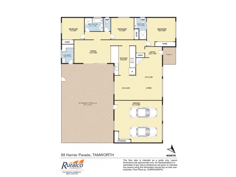 88 Harrier Parade, Tamworth NSW 2340 Floorplan