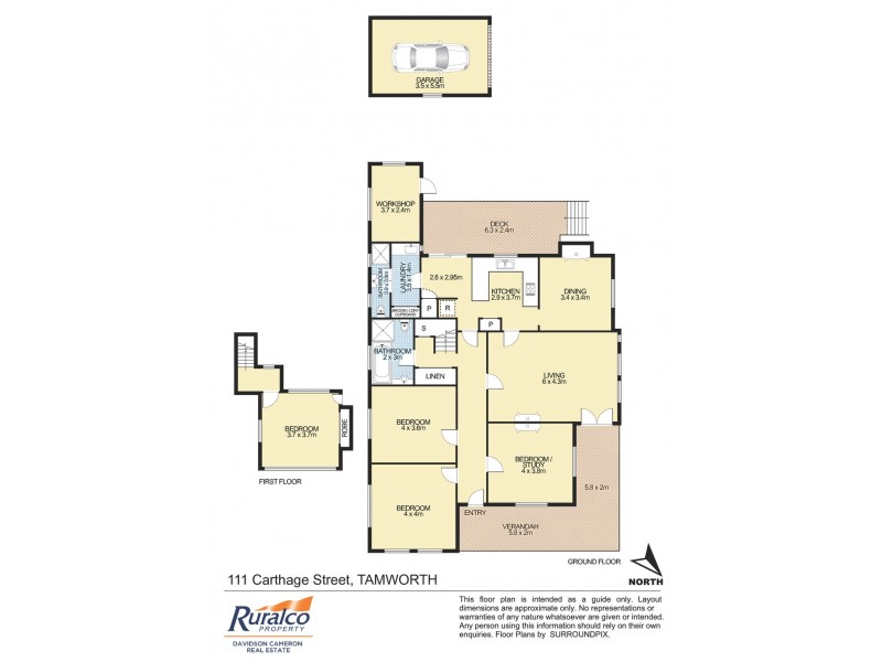 111 Carthage Street, Tamworth NSW 2340 Floorplan