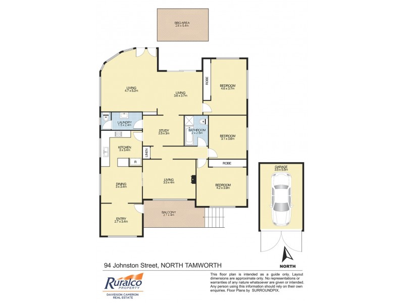 94 Johnston Street, Tamworth NSW 2340 Floorplan