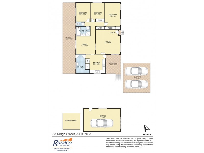 33 Ridge Street, Attunga NSW 2345 Floorplan