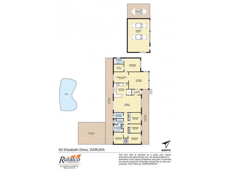 83 Elizabeth Drive, Tamworth NSW 2340 Floorplan