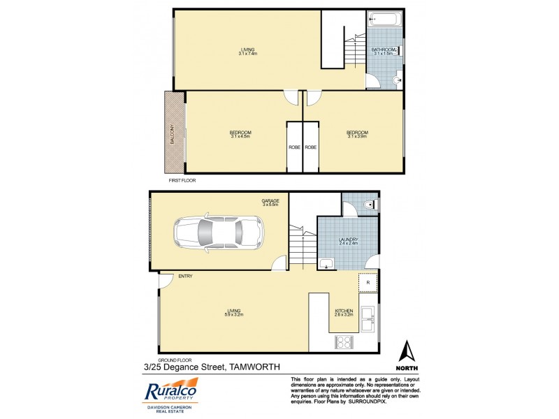 3/25 Degance Street, Tamworth NSW 2340 Floorplan