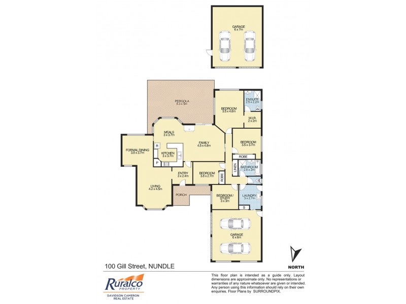 100 Gill Street, Nundle NSW 2340 Floorplan