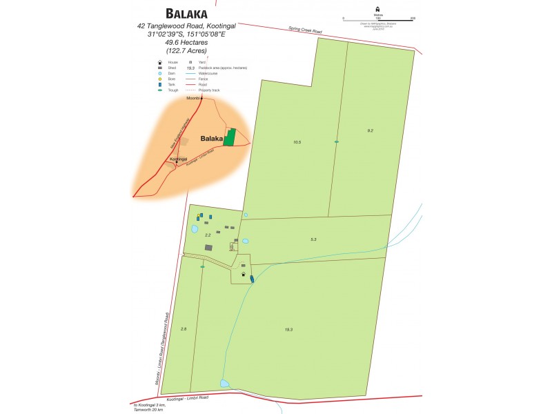 “Balaka” 42 Tanglewood Road, Kootingal NSW 2352