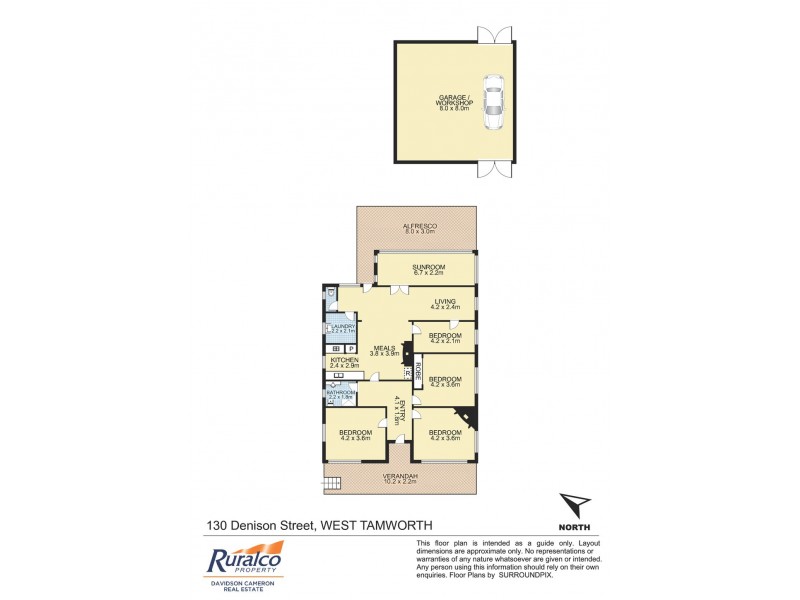 130 Denison Street, Tamworth NSW 2340 Floorplan