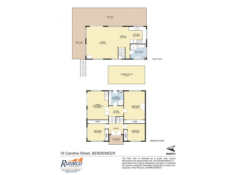 18 Caroline Street, Bendemeer NSW 2355 Floorplan